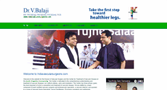 Desktop Screenshot of indiavascularsurgeons.com